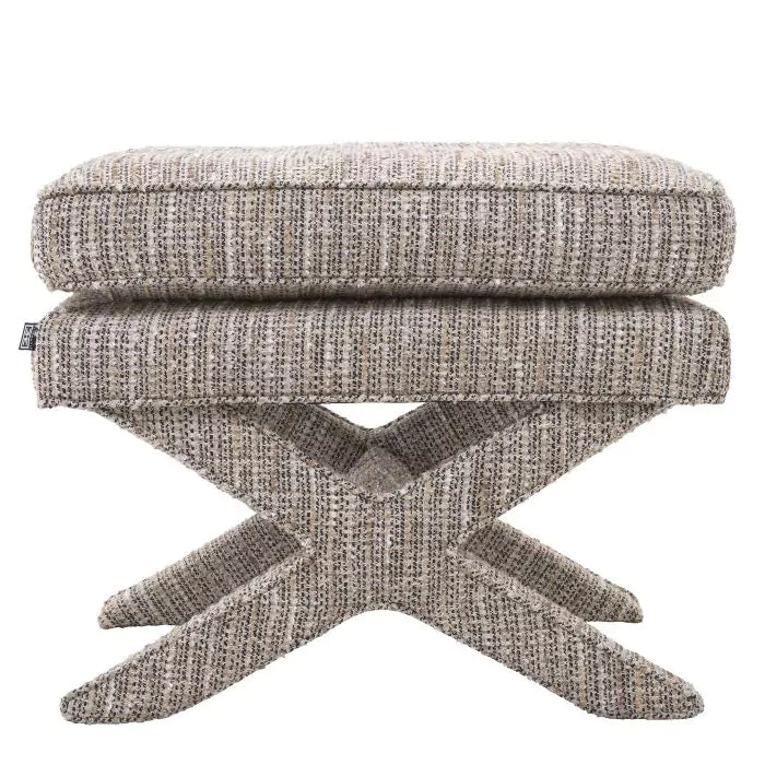 Taburet Ottoman Cordoba Mademoiselle Beige 115327, Eichholtz